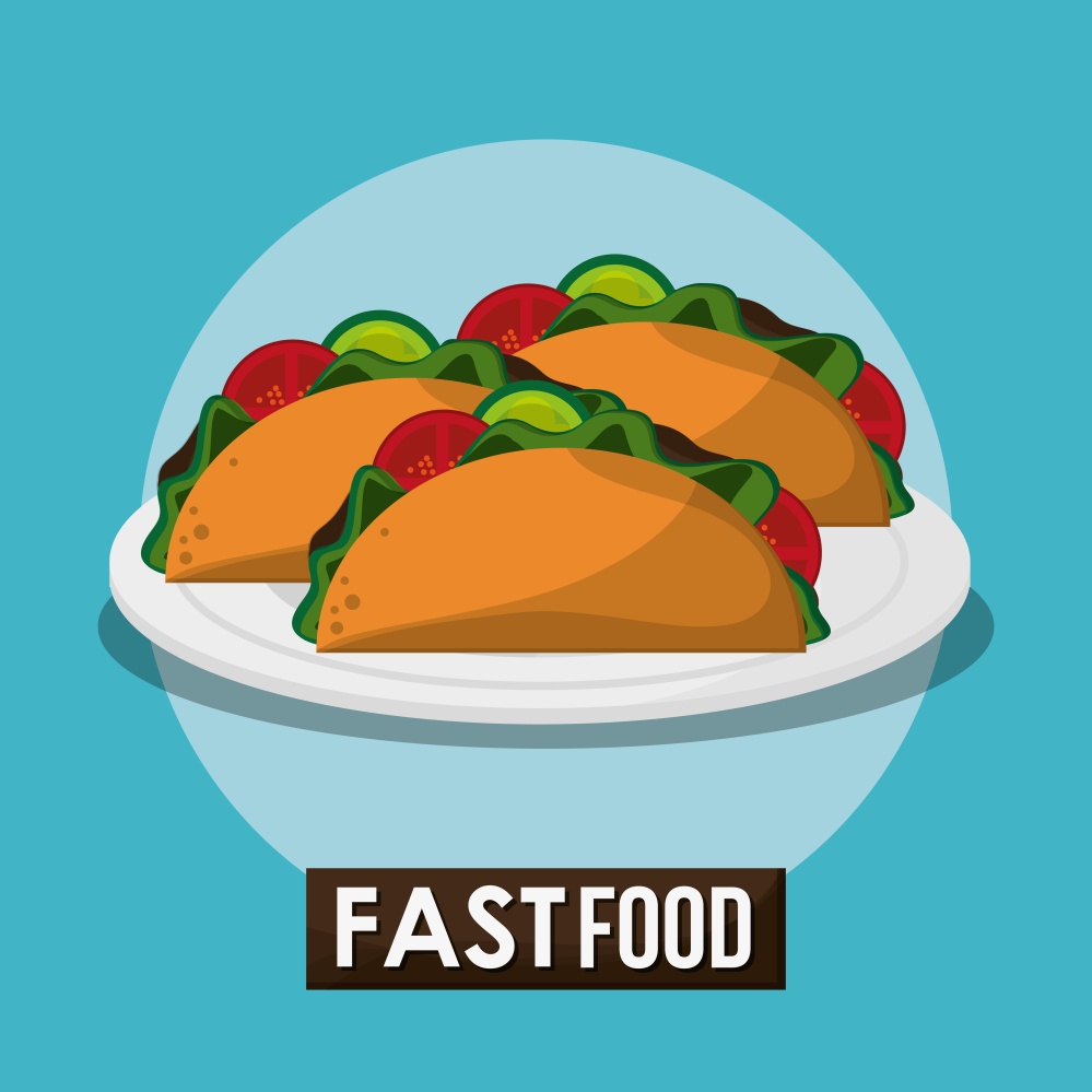 taco and fast food design